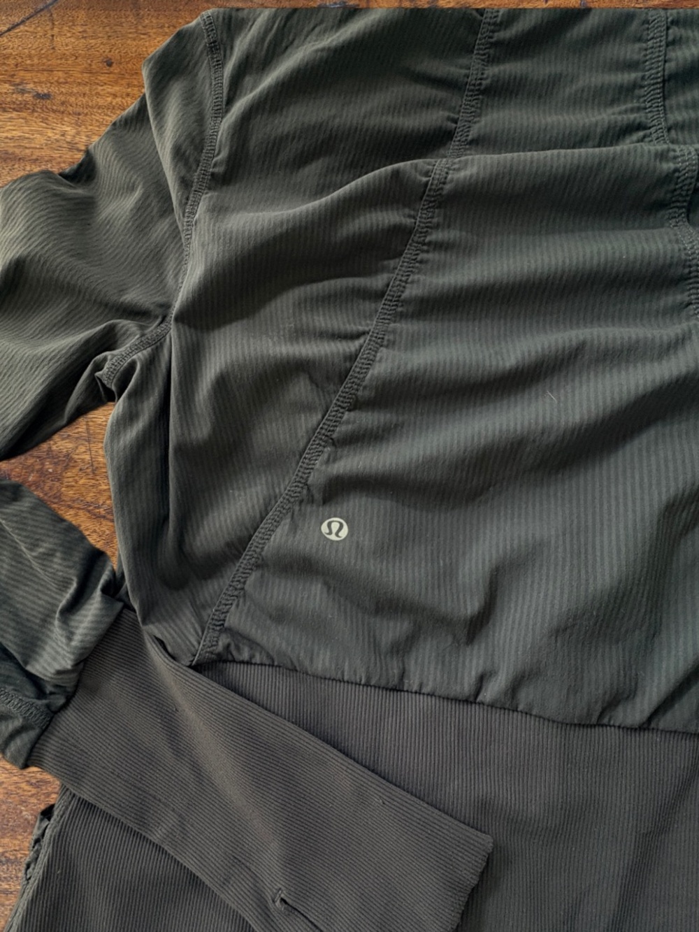 Lululemon Dance Studio Jacket III Reversible Full Zip Deep Coal Size 6 - Picture 9 of 15